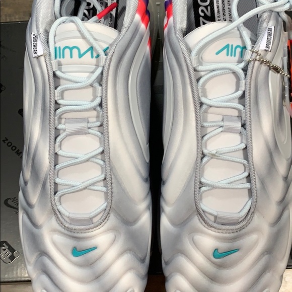 NIKE AIR MAX 720 Wolf Grey/Teal Nebula - Picture 11 of 16